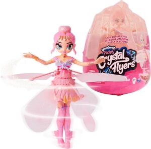 Hatchimals Pixies, Crystal Flyers Pink Magical Flying Pixie Toy Doll