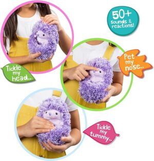 Higgle The Hedgehog - Interactive, Animated, Talking, Giggling Toy Pet, Over 50 Sounds, 5" Plush